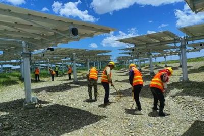 海南州塔拉灘最美的風景&mdash;&mdash;中電建共和光熱電站