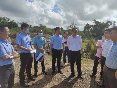 馬育紅實地推進(jìn)廳重點項目前期工作